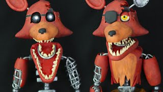 IGNITED FOXY amp OLD FOXY quotTUTORIALquot ✔POLYMER CLAY [upl. by Lennie]