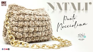 TUTORIAL BORSA UNCINETTO NATALI  EASY CROCHET BAG 🌻momiscrochet crochet tutorial bag [upl. by Rawden]