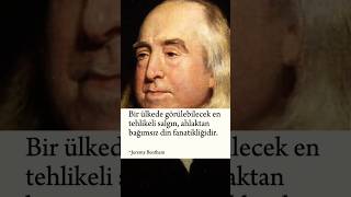 Jeremy Bentham Görülebilecek en tehlikeli salgınfelsefe [upl. by Ahsiemac]