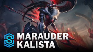 Marauder Kalista Skin Spotlight  League of Legends [upl. by Kreit]