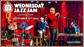 Wednesday Jazz Jam w the Gordon Vernick Quartet LIVE Sep 18th 2024 [upl. by Narak499]