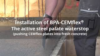 CEMflex waterstop active [upl. by Sibie]