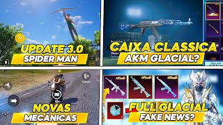 AKM GLACIAL Caixa ClÃ¡ssica  A VERDADE M4 Glacial Era Fake Novidades Ã‰picas PUBG Mobile Update 30 [upl. by Gebler743]