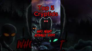 Top 5 Cryptids That Might Be Real shorts paranormal supernatural [upl. by Erehs336]