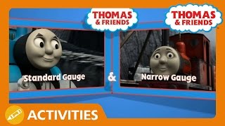 Narrow or Standard Gauge  Play Along  Thomas amp Friends [upl. by Eisyak]