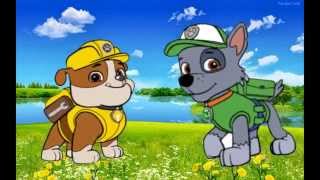 動畫片 Paw Patrol  Finger Family Cartoons for kids Finger Family Songs 2015 [upl. by Dorothy]