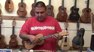 Hilo Guitars 6 string and 8 string ukulele [upl. by Weissmann]