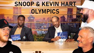 Best of Kevin Hart amp Snoop Dogg Olympic Highlights REACTION  OFFICE BLOKES REACT [upl. by Tsiuqram]