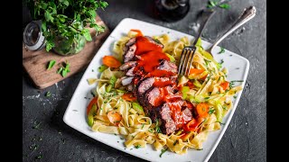 Brasato al Barolo – italienischer Rinderschmorbraten 🇮🇹 pasta [upl. by Rayna]