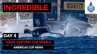 Day 4  Louis Vuitton Cup Finals  Incredible  Americas Cup  30924 [upl. by Ines365]