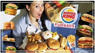 BURGER KING MUKBANG EATING SHOW ITA 16  RISPONDO AI COMMENTI DEGLI HATERS [upl. by Akimot]