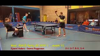 Wed 93415 Partij 02 Sjoerd Vaders  Dennis Roggeveen 31 [upl. by Laamak]