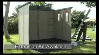 How to build Apex 8x6 shed Keter Sheds at Swim Inmp4 [upl. by Narat757]