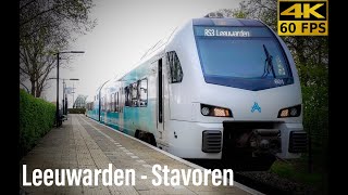 Cabinerit Leeuwarden  Stavoren Arriva Wink 601 huis op de kop bij Hindeloopen [upl. by Nylrahc847]