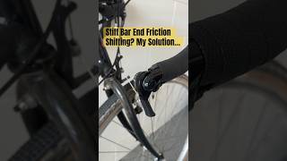 Stiff Bar End Shifting On Your Gravel Bike cycling gravelbike roadbike [upl. by Enixam]