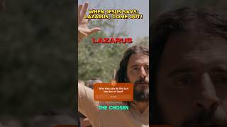 Lazarus COME OUT  THE CHOSENDo you need a MIRACLE to believe [upl. by Donna399]