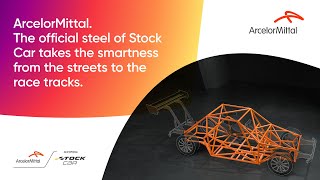 Street smartness on racing tracks ArcelorMittal the Official Stock Car Steel [upl. by Ennahs667]