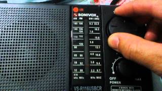 portable radio sonivox vs r 116 [upl. by Saylor]