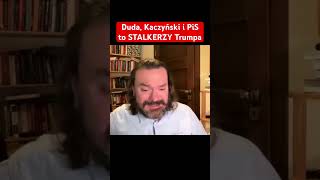 Stalkerzy Trumpa pis kaczyński duda piński trump andrzejduda polityka short shortvideo [upl. by Kcirtap304]