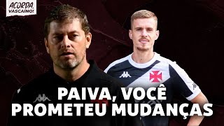 PARA DAR RESPOSTA DEPOIS DE DUAS DERROTAS VASCO PRECISA MUDAR CONTRA O INTER [upl. by Htebzile748]