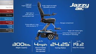 Pride® Mobility  Jazzy Air® 2 [upl. by Alyakcm382]