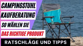 Campingstuhl Vergleich Die besten Campingsessel im Test So wählen Sie das richtige Produkt [upl. by Nnylharas616]