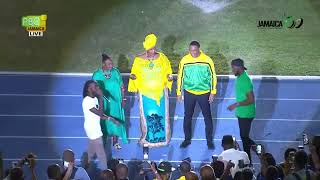 Grand Gala Moments Prime Minister Andrew Holness and Minister Babsy Grange Leggo di Bird  CEEN [upl. by Asseret]