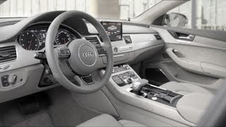 Audi A8 L W12 Luxury Interior [upl. by Asiat431]