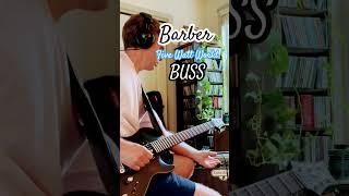 Barber BUSS into Louis Electric Columbia Reverb tubeamp overdrive [upl. by Annaeoj13]