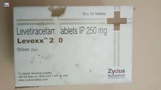 Levexx 250 Tablet  Levexx Tablets  Levetiracetam Tablets  Levexx 250mg Tablet Uses Side effects [upl. by Gnuh263]