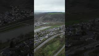 Kobern amp Dieblich an der Mosel von oben dji Mini 3 pro [upl. by Ahsaetan274]