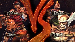 MBison amp Akuma VS Heihachu amp Jack X  Street Fighter X Tekken [upl. by Brandes588]