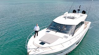 Maritimo S600 Offshore Sedan Motor Yacht Walkthrough Tour [upl. by Urina]