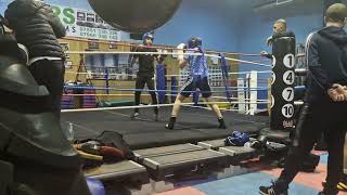 kasey sparring at notts r2071024 [upl. by Brosy674]