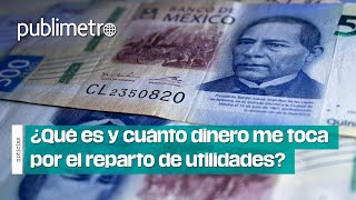 ¿Qué es y cuánto dinero me toca por el reparto de UTILIDADES [upl. by Charmane]