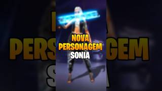 NOVA PERSONAGEM SÃ”NIA VEJA A HABILIDADE ESCUDO DA NOVA PERSONAGEM DO FREE FIRE OB40 [upl. by Nyl]