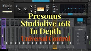 Presonus Studiolive 16R In Depth Review [upl. by Heaps]