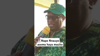 NAPE AFUNGUKA MAZITO KUELEKEA UCHAGUZI WA CCM [upl. by Gargan]