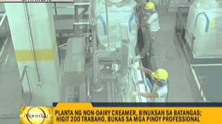 More than 200 jobs open in new Batangas factory [upl. by Ynaffik]