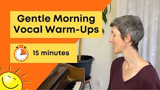 Morning Vocal Warmups  Gentle Vocal Warmup  Warm Up To Sing In The Morning  Morning Warmup [upl. by Aehtela]