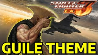 Street Fighter EX3  Guile Theme Strange Sunset EXTENDED [upl. by Yrem238]