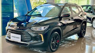 New Chevrolet Tracker Redline 2024  10L 3 Cylinder FWD 116hp  Black Luxury Exterior and Interior [upl. by Pinkerton936]