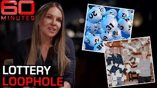 Mathematician explains the simple loophole used to win the lottery  60 Minutes Australia [upl. by Akcirred]