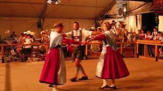 Schuhplattler quotDreiertanzquot Bavarian Dance Garmischer Festwoche [upl. by Nyladnar]