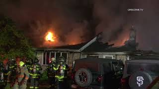 2ND Blaze Destroys Home In Upper Milford [upl. by Elik485]