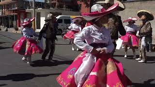 TRADICIONAL BAILE DE LANCEROS 2024 La Magdalena Atlicpac [upl. by Gothurd589]