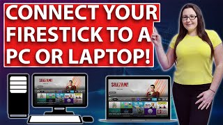 HOW TO CONNECT YOUR PC OR LAPTOP TO YOUR AMAZON FIRESTICK  COPY FILES  INSTALL APPS [upl. by Grunenwald]