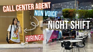 A day in the Life as a Call Center Agent Non Voice  Closed [upl. by Nidia]