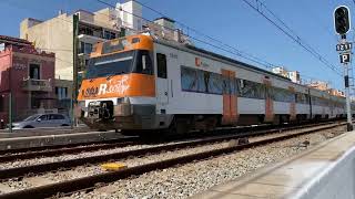 Rodalies de Catalunya  Trains on R1 [upl. by Averill]