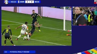 Ryan Porteous Red Card Euro Germany vs Scotland 51 All Goals ResultsExtended Highlights [upl. by Seldan]